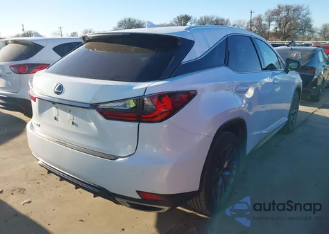 2022 Lexus Rx 350 F Sport Handling из США, поврежденный, VIN 2T2YZMDA3NC338472